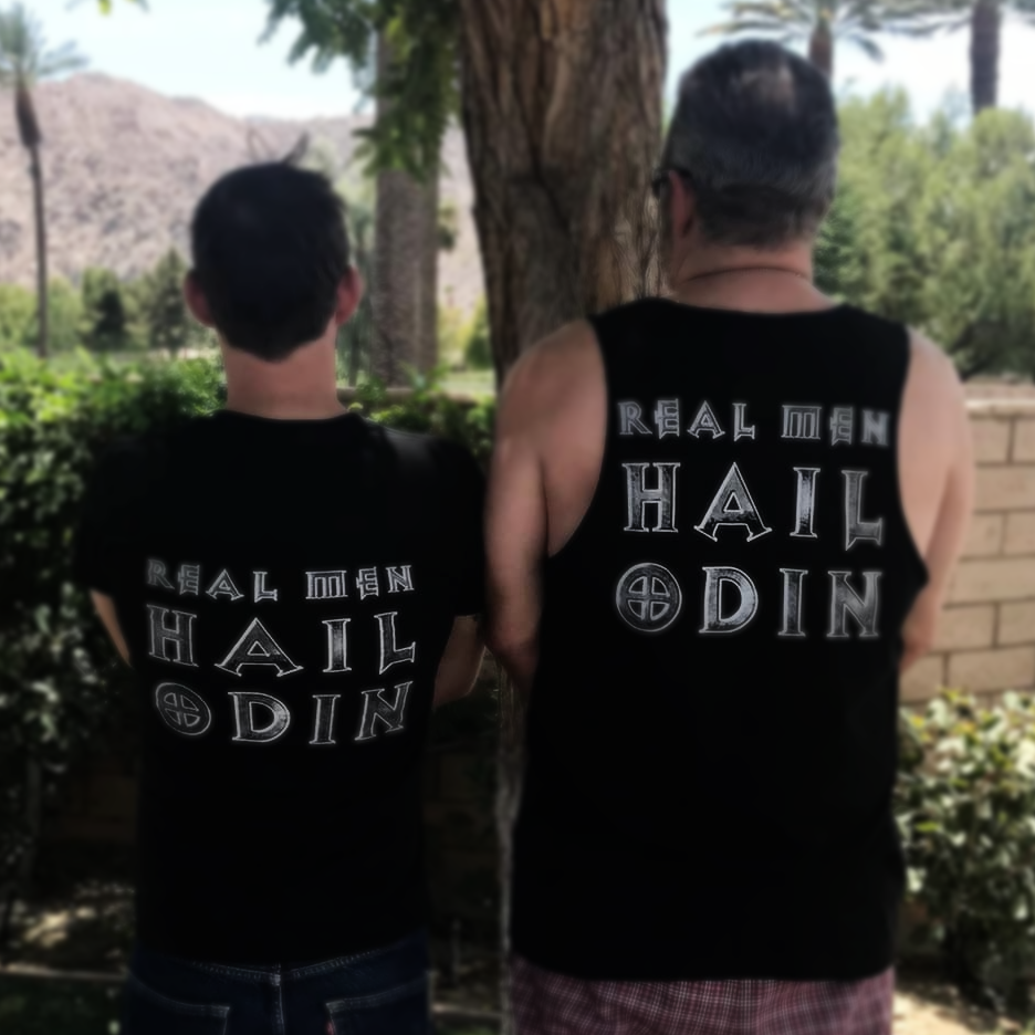 Real Men Hail Odin Classic Tee